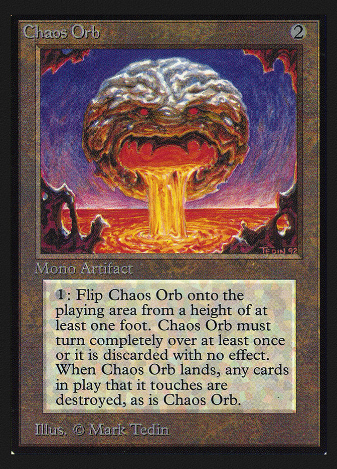 Chaos Orb [International Collectors' Edition] | Yard's Games Ltd