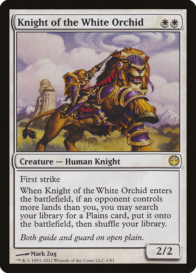 Knight of the White Orchid [Duel Decks: Knights vs. Dragons] | Yard's Games Ltd