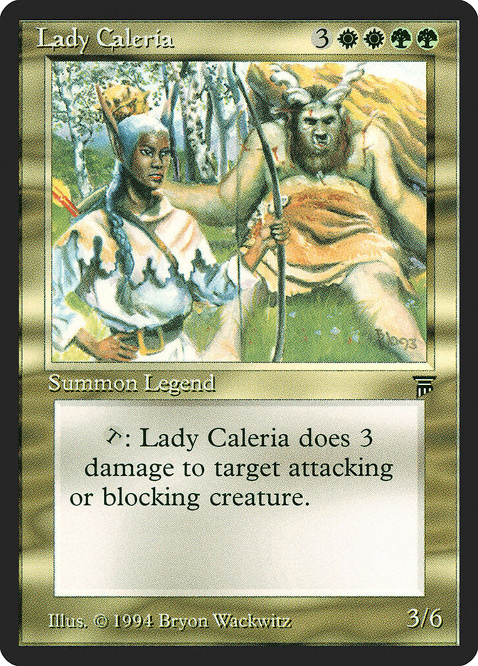 Lady Caleria [Legends] | Yard's Games Ltd