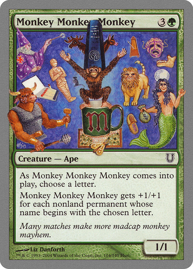 Monkey Monkey Monkey [Unhinged] | Yard's Games Ltd