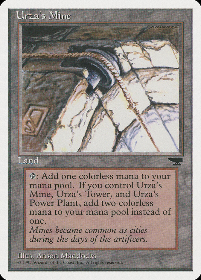 Urza's Mine (Pulley Embedded in Stone) [Chronicles] | Yard's Games Ltd