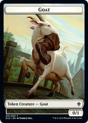Goat // Food (15) Double-Sided Token [Throne of Eldraine Tokens] | Yard's Games Ltd