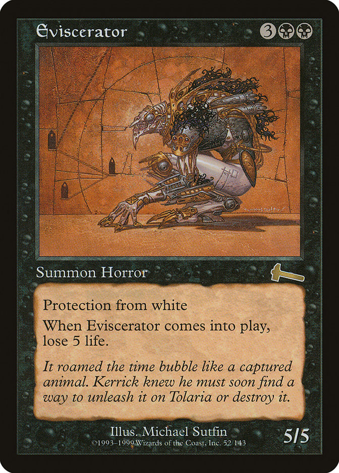 Eviscerator [Urza's Legacy] | Yard's Games Ltd