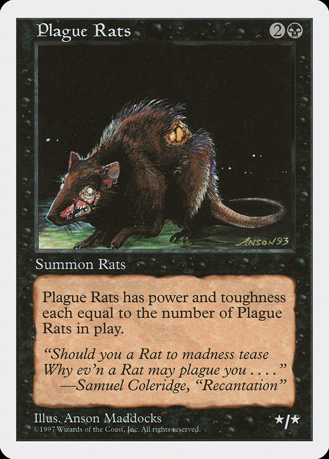 Plague Rats [Fifth Edition] | Yard's Games Ltd
