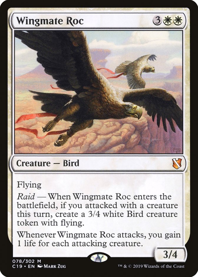 Wingmate Roc [Commander 2019] | Yard's Games Ltd