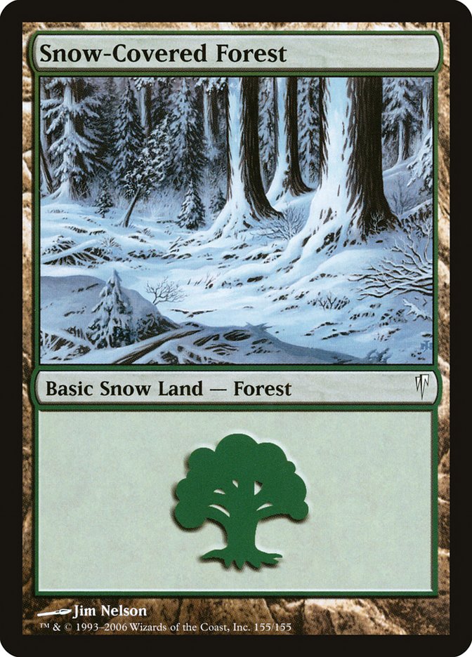 Snow-Covered Forest [Coldsnap] | Yard's Games Ltd