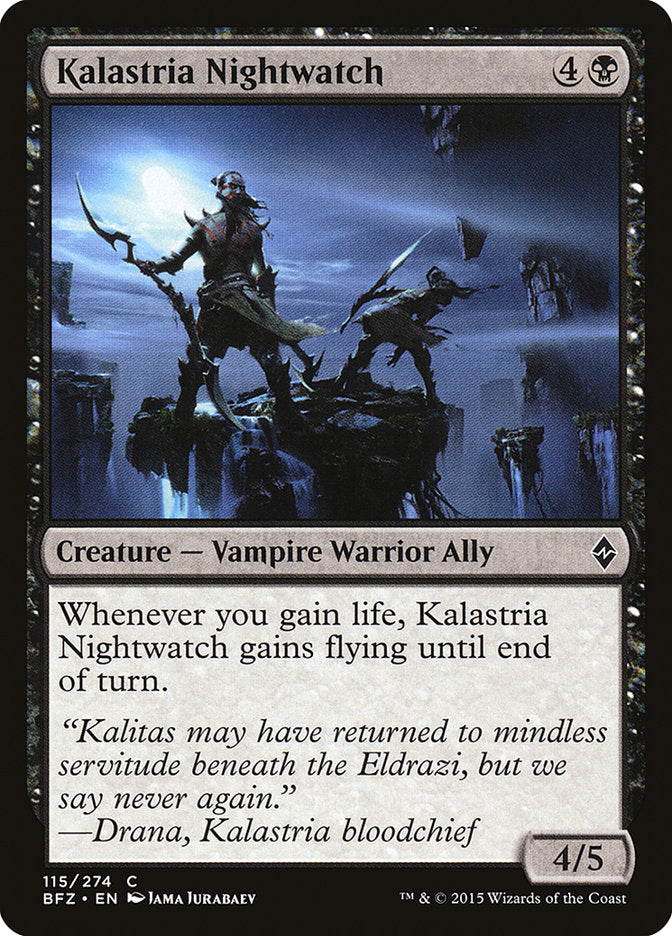 Kalastria Nightwatch [Battle for Zendikar] | Yard's Games Ltd