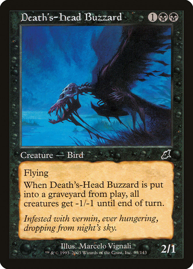 Death's-Head Buzzard [Scourge] | Yard's Games Ltd