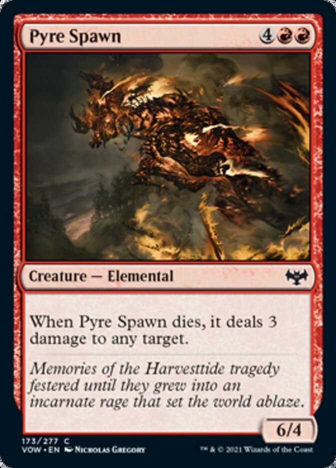 Pyre Spawn [Innistrad: Crimson Vow] | Yard's Games Ltd