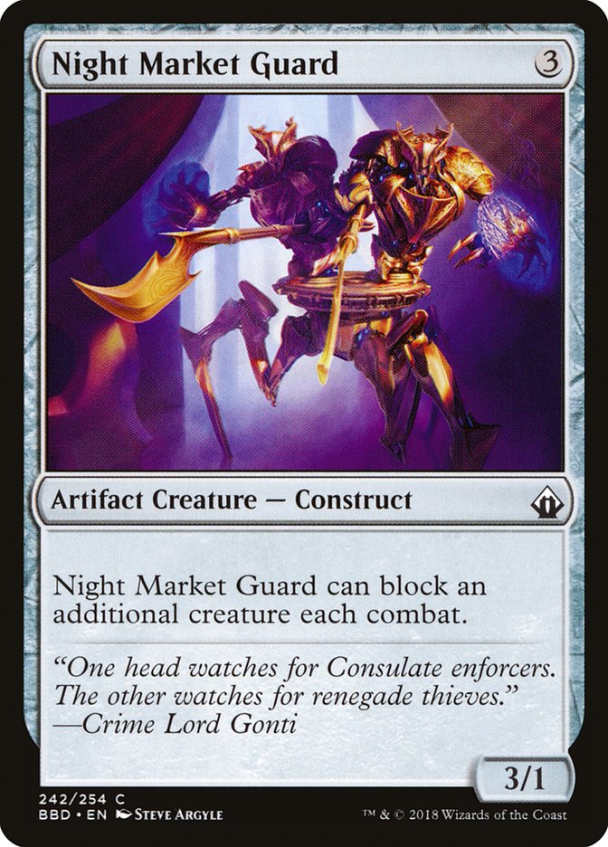 Night Market Guard [Battlebond] | Yard's Games Ltd