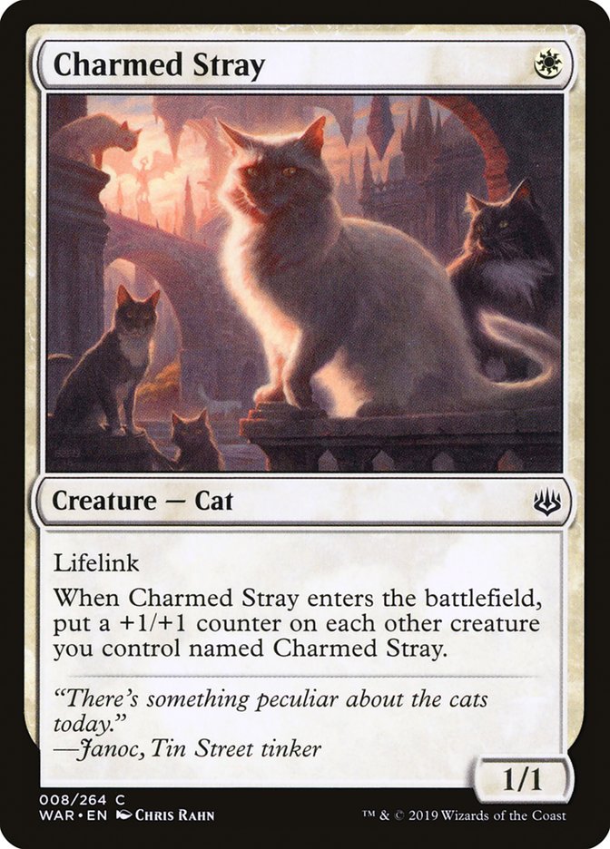 Charmed Stray [War of the Spark] | Yard's Games Ltd