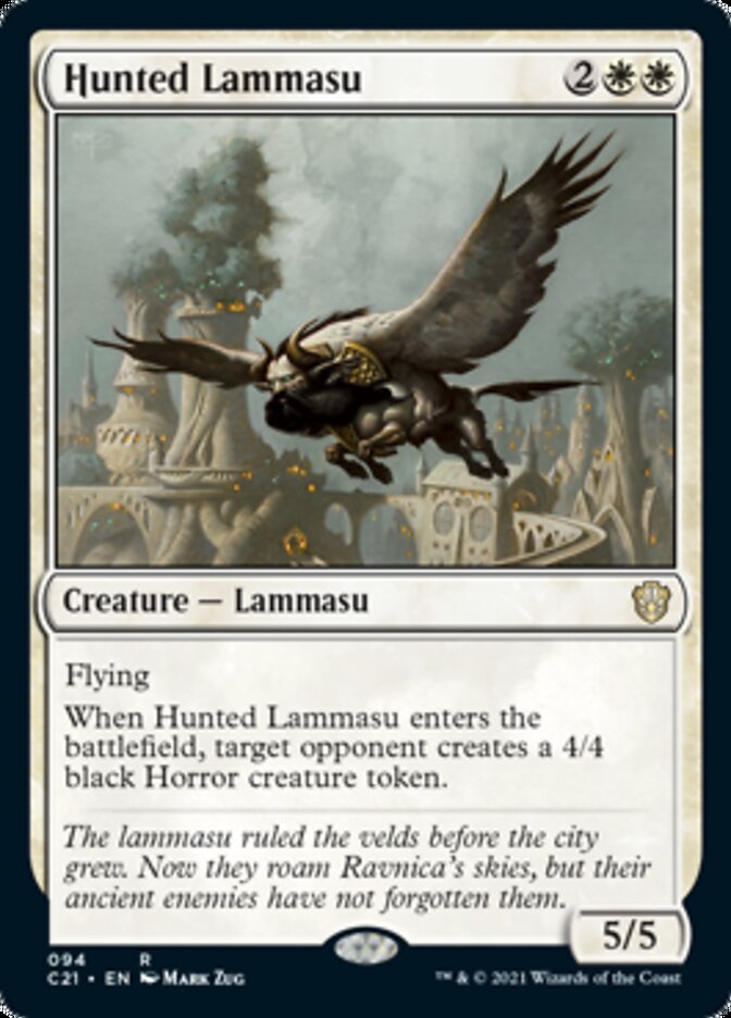 Hunted Lammasu [Commander 2021] | Yard's Games Ltd