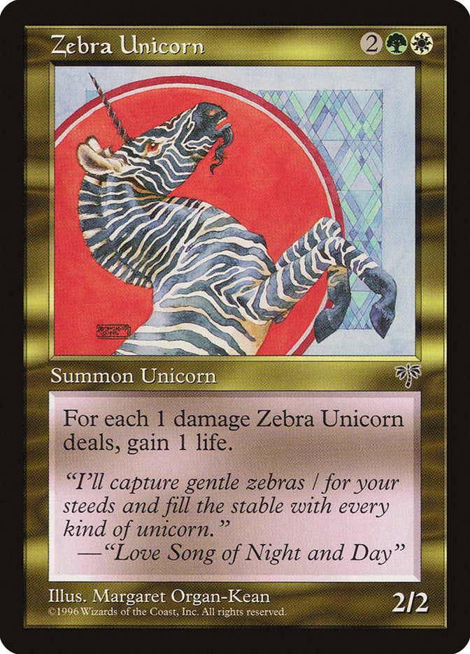Zebra Unicorn [Mirage] | Yard's Games Ltd