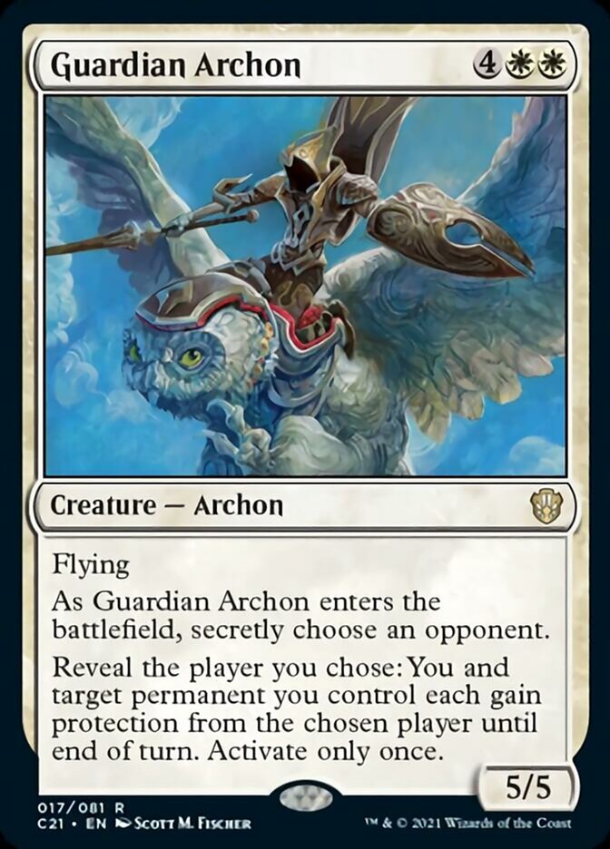 Guardian Archon [Commander 2021] | Yard's Games Ltd