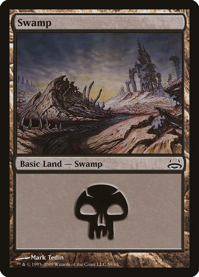 Swamp (59) [Duel Decks: Divine vs. Demonic] | Yard's Games Ltd