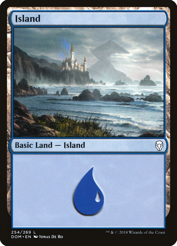 Island (254) [Dominaria] | Yard's Games Ltd