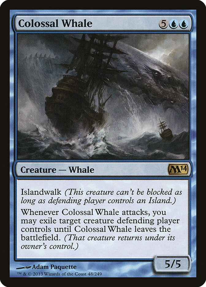Colossal Whale [Magic 2014] | Yard's Games Ltd