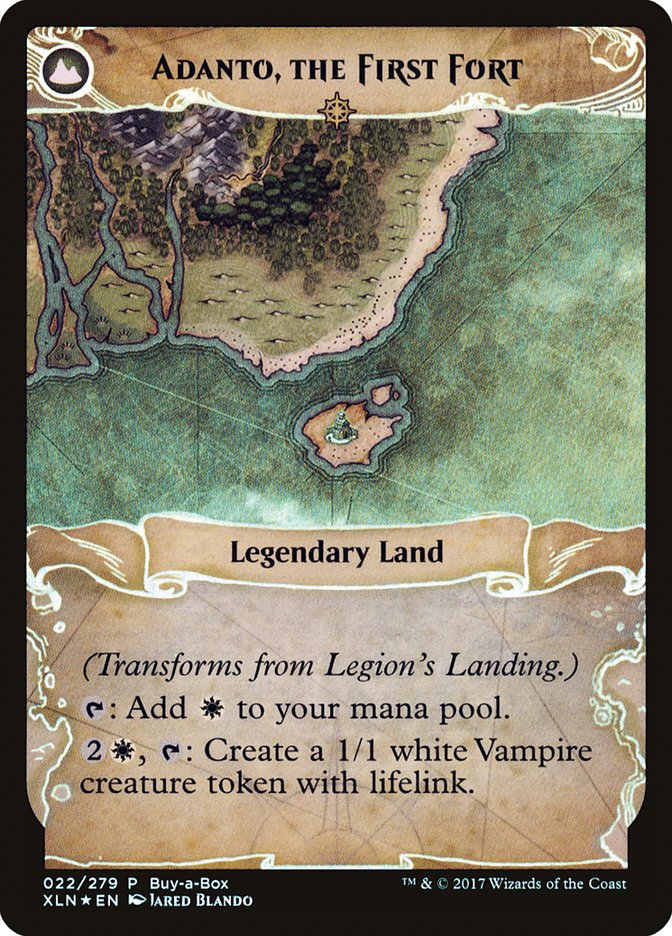 Legion's Landing // Adanto, the First Fort (Buy-A-Box) [Ixalan Treasure Chest] | Yard's Games Ltd