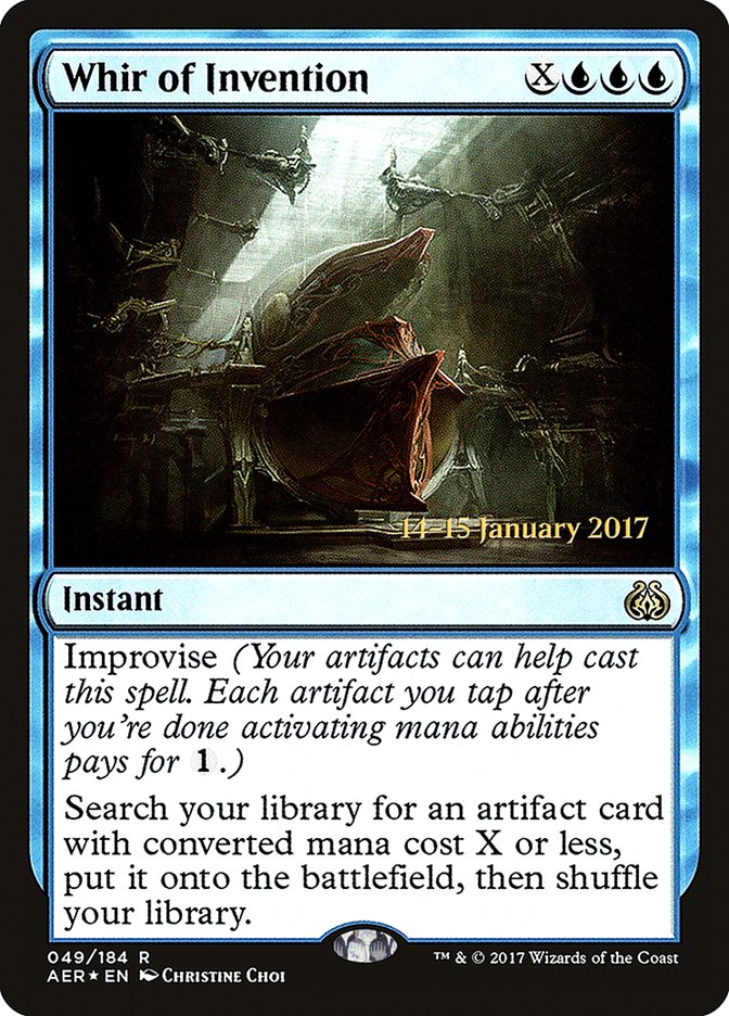 Whir of Invention [Aether Revolt Prerelease Promos] | Yard's Games Ltd