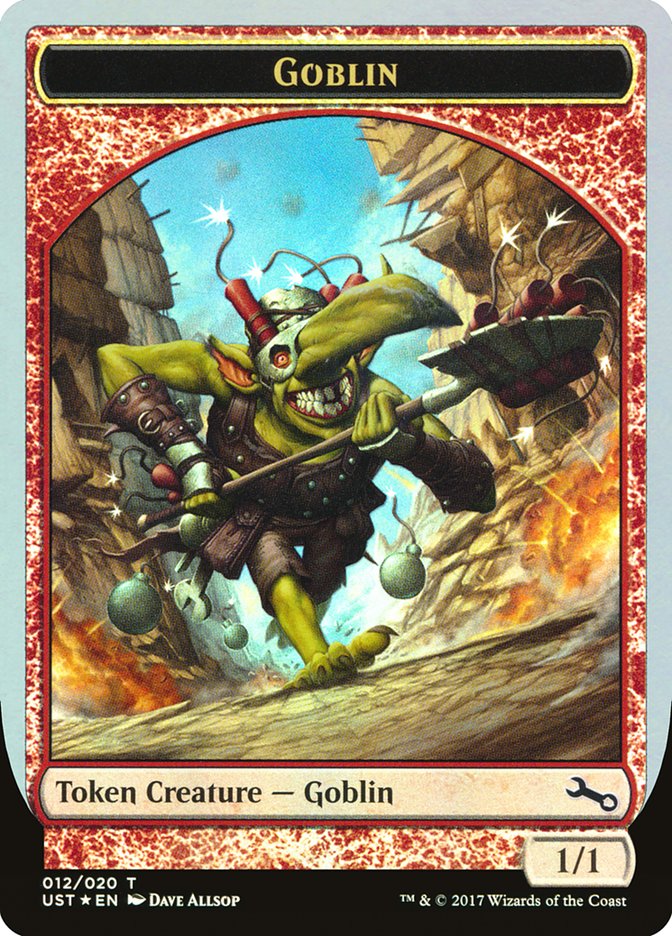 Goblin Token [Unstable Tokens] | Yard's Games Ltd