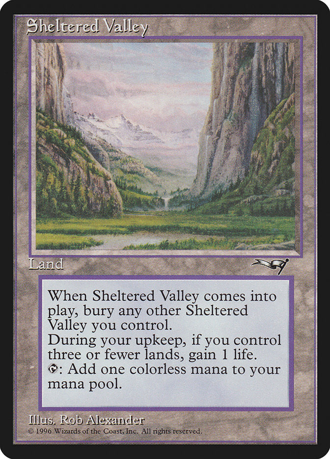 Sheltered Valley [Alliances] | Yard's Games Ltd