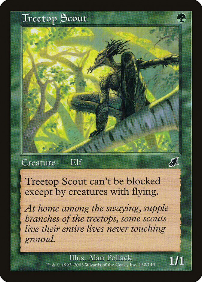 Treetop Scout [Scourge] | Yard's Games Ltd