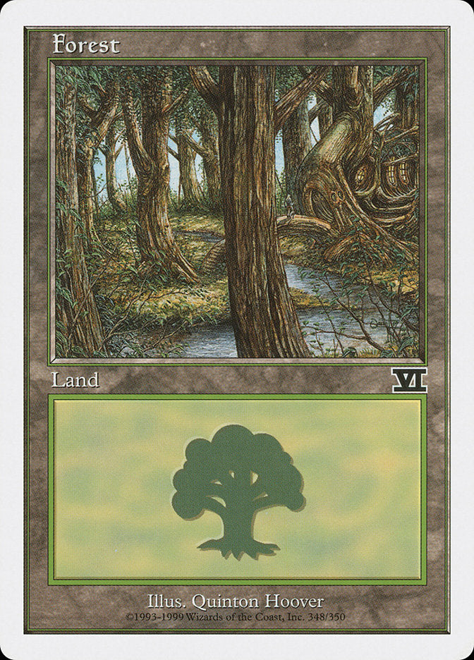 Forest (348) [Classic Sixth Edition] | Yard's Games Ltd
