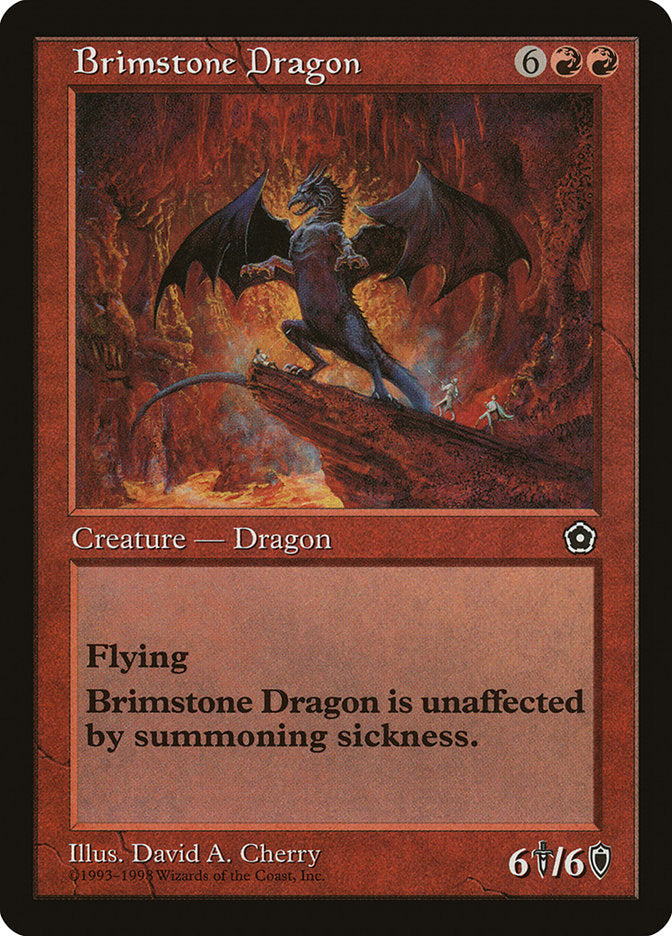 Brimstone Dragon [Portal Second Age] | Yard's Games Ltd