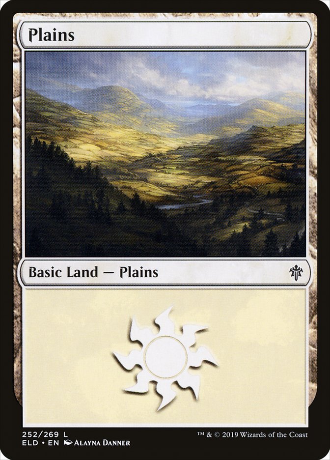 Plains (252) [Throne of Eldraine] | Yard's Games Ltd