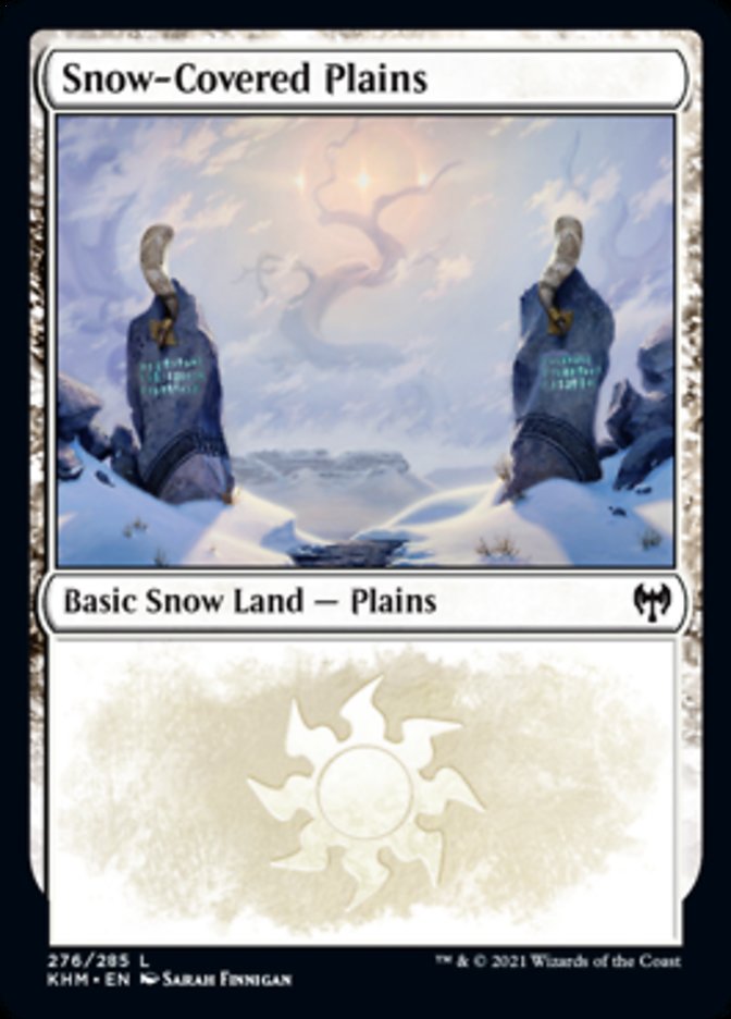 Snow-Covered Plains (276) [Kaldheim] | Yard's Games Ltd