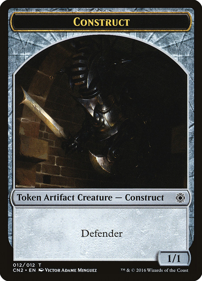 Construct Token [Conspiracy: Take the Crown Tokens] | Yard's Games Ltd