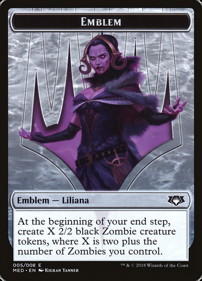 Liliana, the Last Hope Emblem [Mythic Edition Tokens] | Yard's Games Ltd