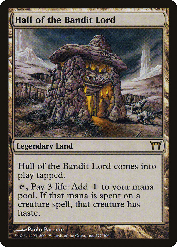 Hall of the Bandit Lord [Champions of Kamigawa] | Yard's Games Ltd