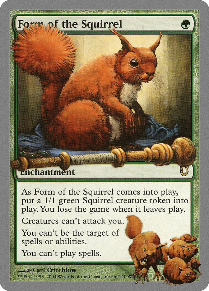Form of the Squirrel [Unhinged] | Yard's Games Ltd
