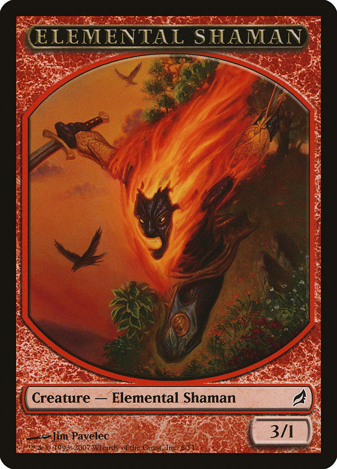 Elemental Shaman Token [Lorwyn Tokens] | Yard's Games Ltd