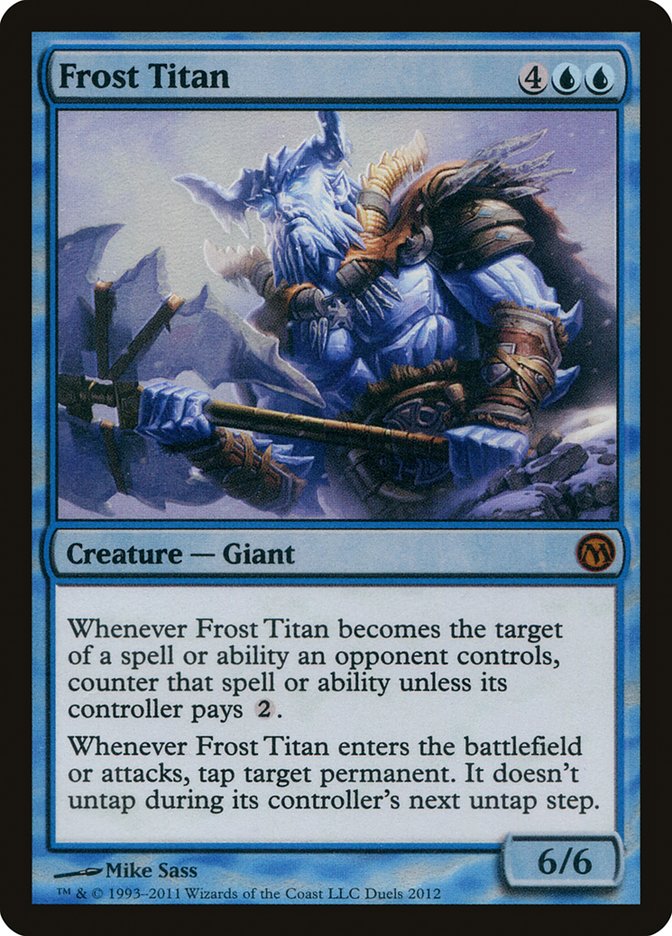 Frost Titan (Duels of the Planeswalkers Promos) [Duels of the Planeswalkers Promos 2011] | Yard's Games Ltd