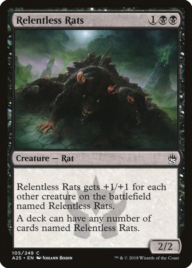 Relentless Rats [Masters 25] | Yard's Games Ltd