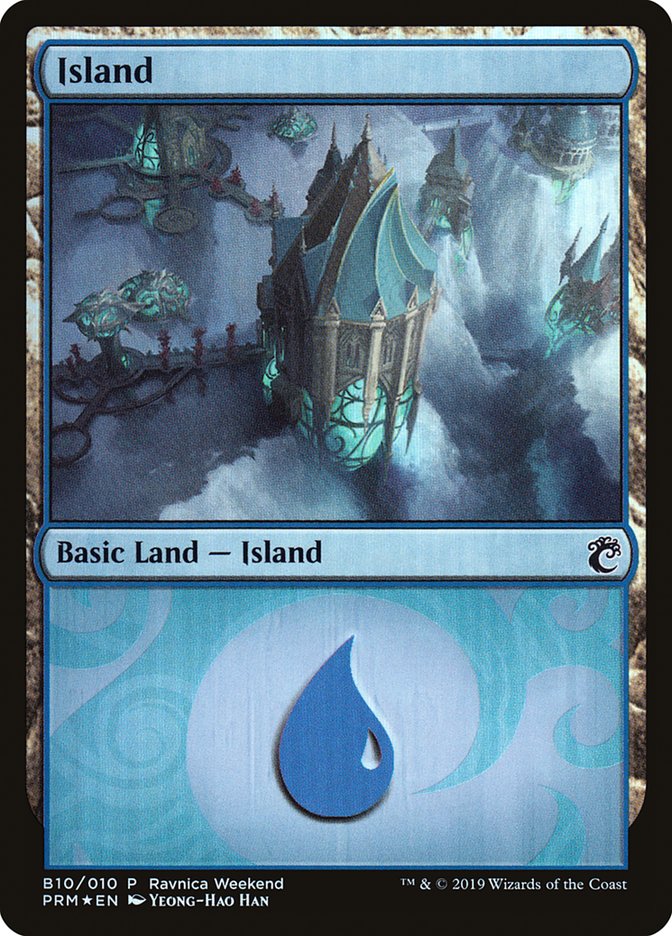 Island (B10) [Ravnica Allegiance Guild Kit] | Yard's Games Ltd