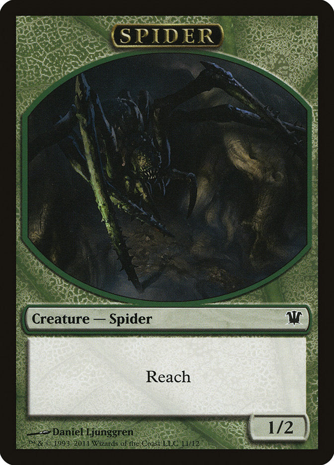 Spider Token [Innistrad Tokens] | Yard's Games Ltd