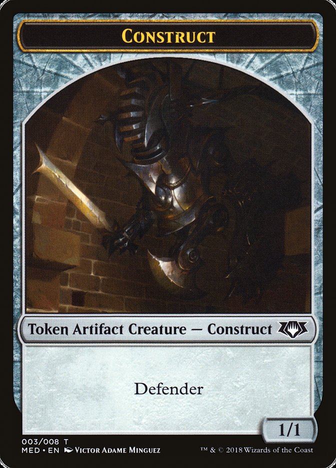 Construct Token (3) [Mythic Edition Tokens] | Yard's Games Ltd