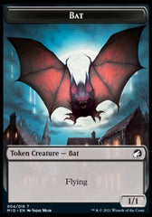 Zombie (005) // Bat Double-Sided Token [Innistrad: Midnight Hunt Tokens] | Yard's Games Ltd