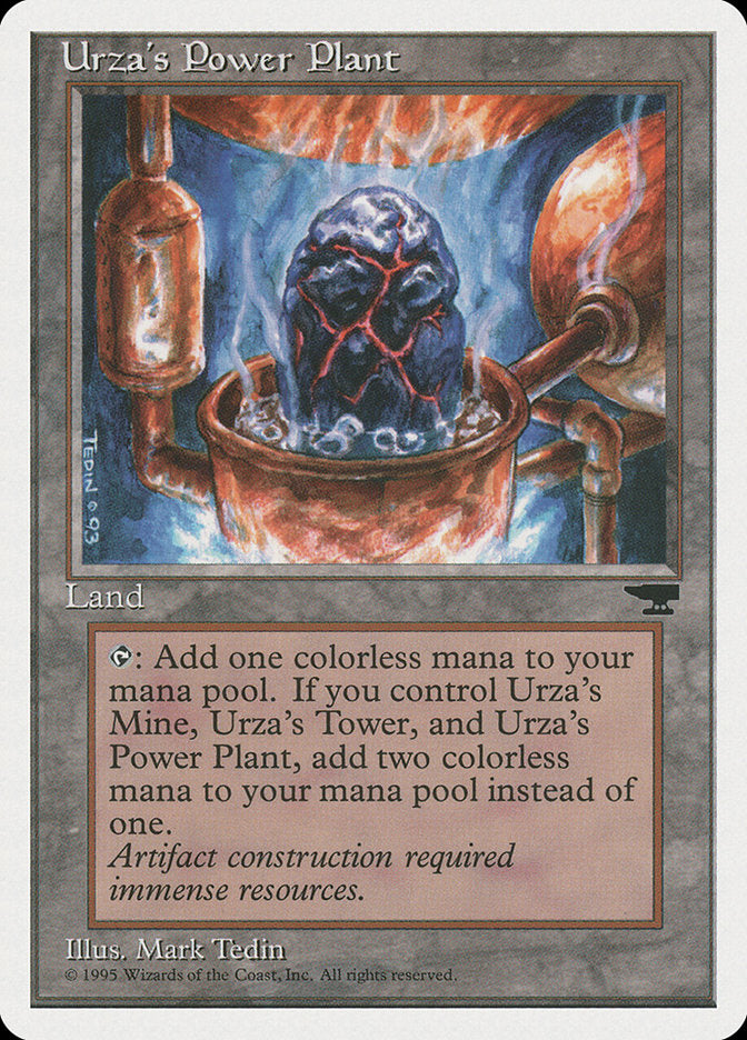 Urza's Power Plant (Boiling Rock) [Chronicles] | Yard's Games Ltd