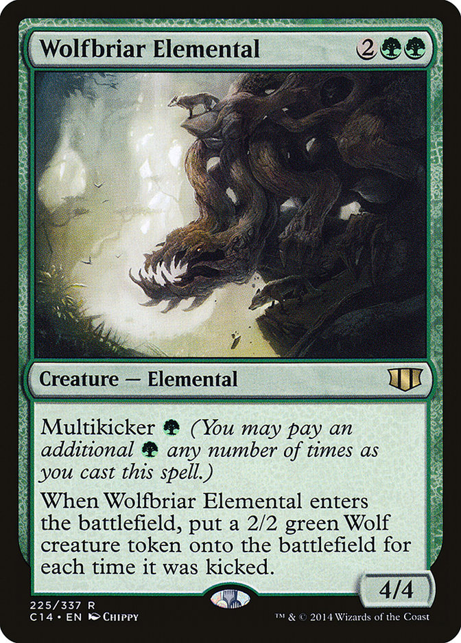 Wolfbriar Elemental [Commander 2014] | Yard's Games Ltd