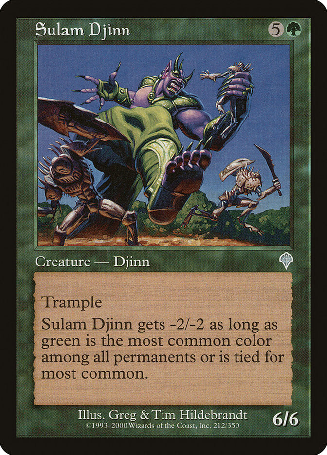 Sulam Djinn [Invasion] | Yard's Games Ltd