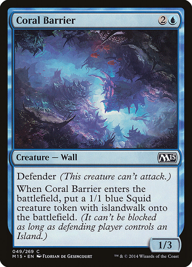 Coral Barrier [Magic 2015] | Yard's Games Ltd