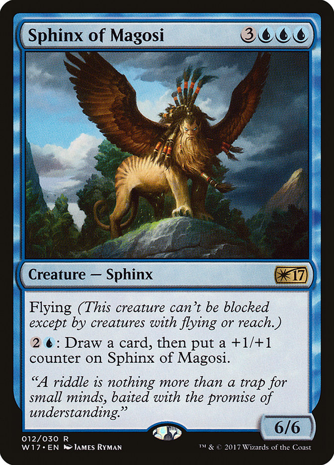 Sphinx of Magosi [Welcome Deck 2017] | Yard's Games Ltd