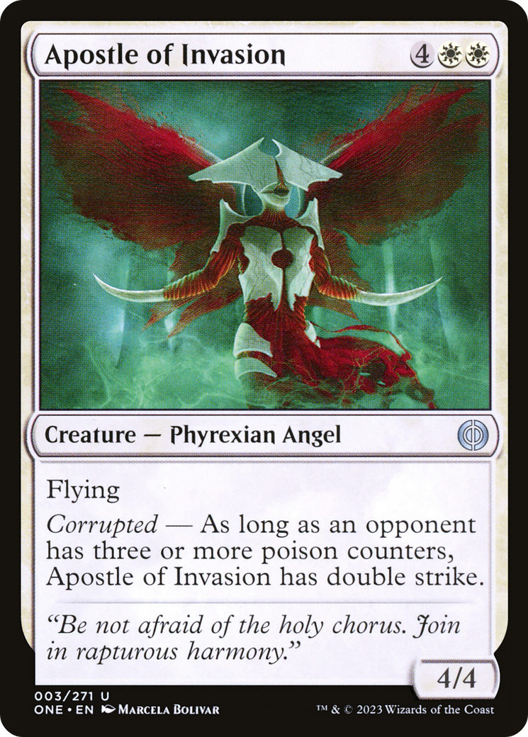 Apostle of Invasion [Phyrexia: All Will Be One] | Yard's Games Ltd