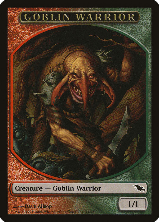 Goblin Warrior Token [Shadowmoor Tokens] | Yard's Games Ltd