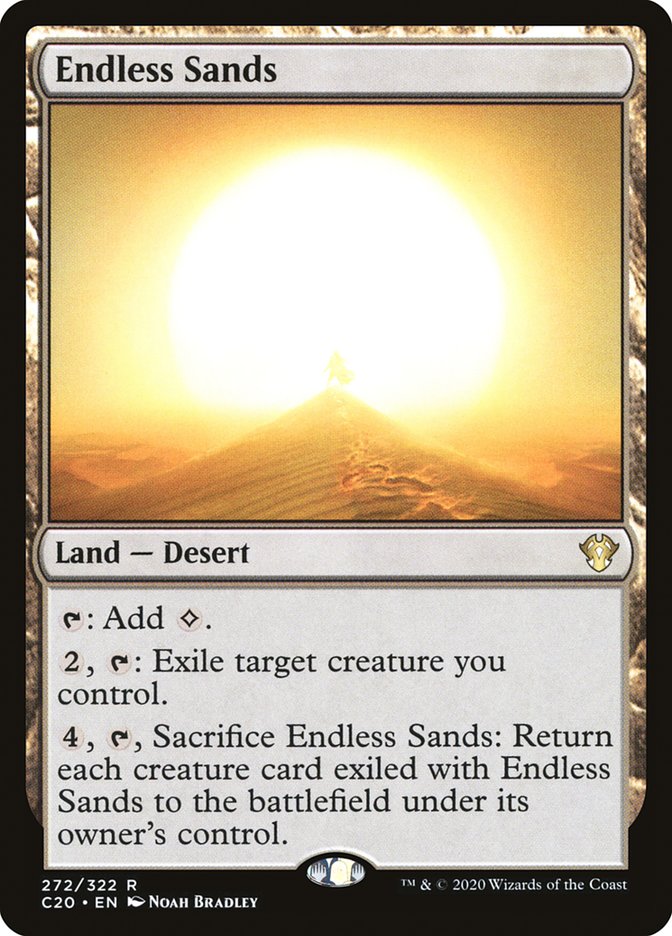 Endless Sands [Commander 2020] | Yard's Games Ltd