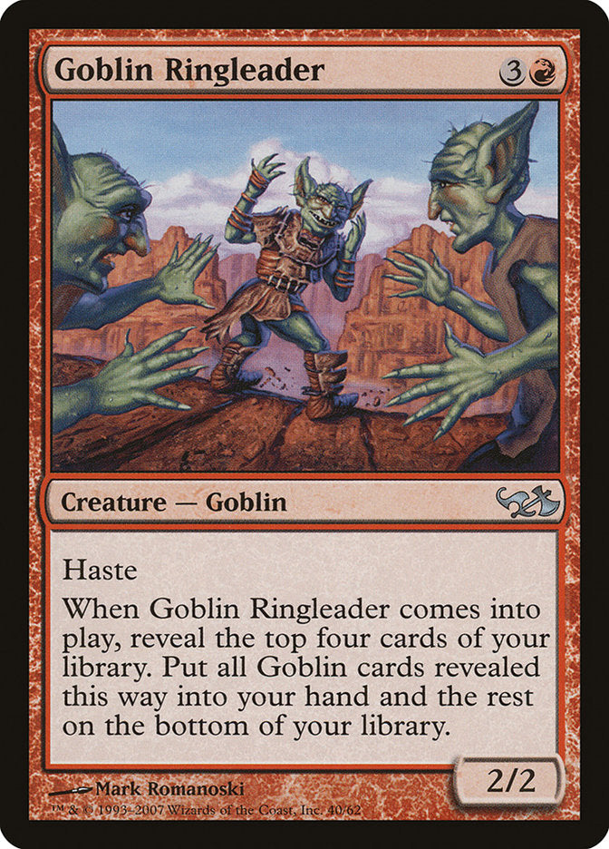 Goblin Ringleader [Duel Decks: Elves vs. Goblins] | Yard's Games Ltd